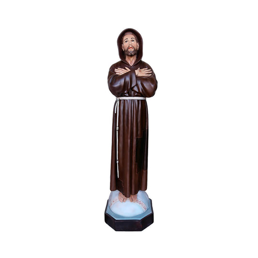Statua San Francesco d'Assisi - 130cm - Lux Dei - Vendita Articoli Religiosi