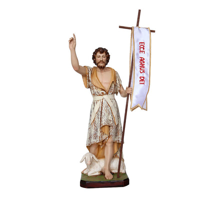 Statua San Giovanni Battista - 41cm - Lux Dei - Vendita Articoli Religiosi