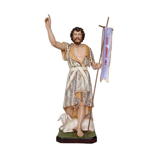 Statua San Giovanni Battista - 60cm - Lux Dei - Vendita Articoli Religiosi