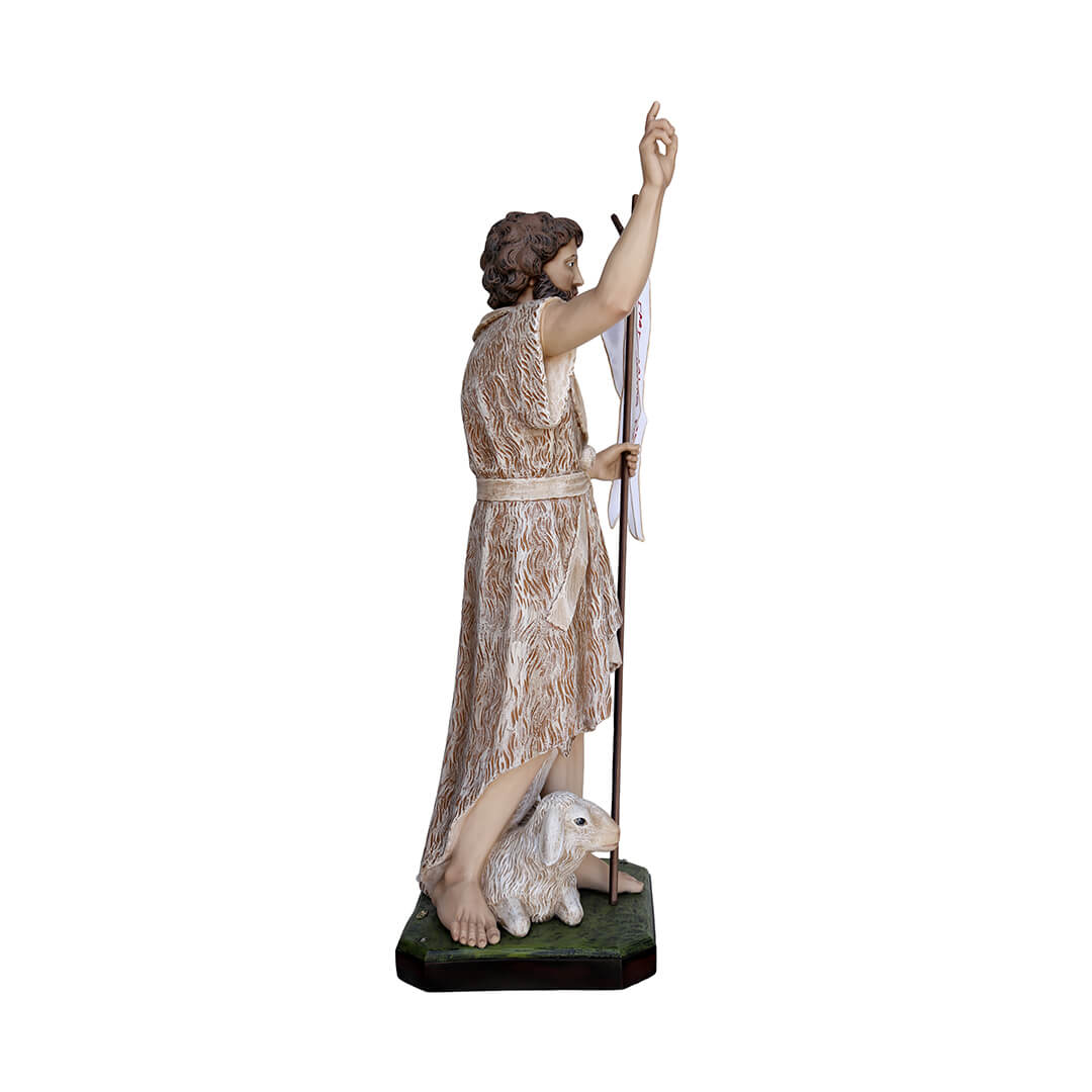 Statua San Giovanni Battista - 60cm - Lux Dei - Vendita Articoli Religiosi
