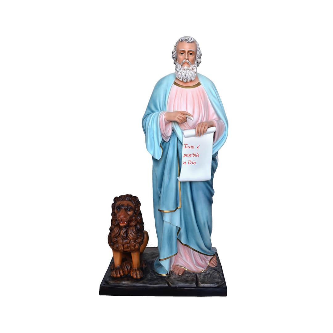 Statua San Marco Evangelista - 160cm - Lux Dei - Vendita Articoli Religiosi