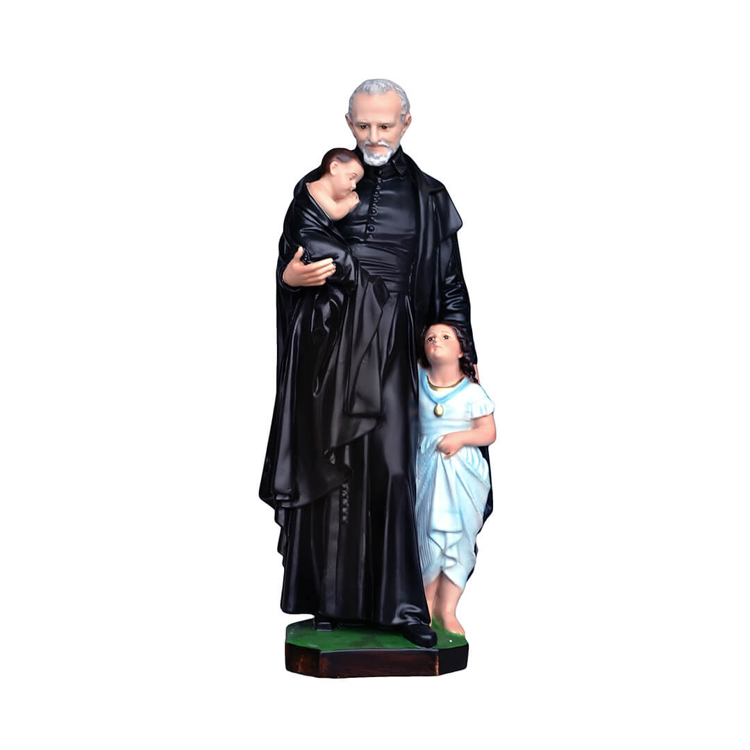 Statua San Vincenzo de Paoli - 40cm - Lux Dei - Vendita Articoli Religiosi
