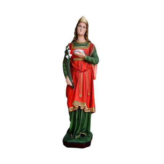 Statua Santa Lucia - 65cm - Lux Dei - Vendita Articoli Religiosi