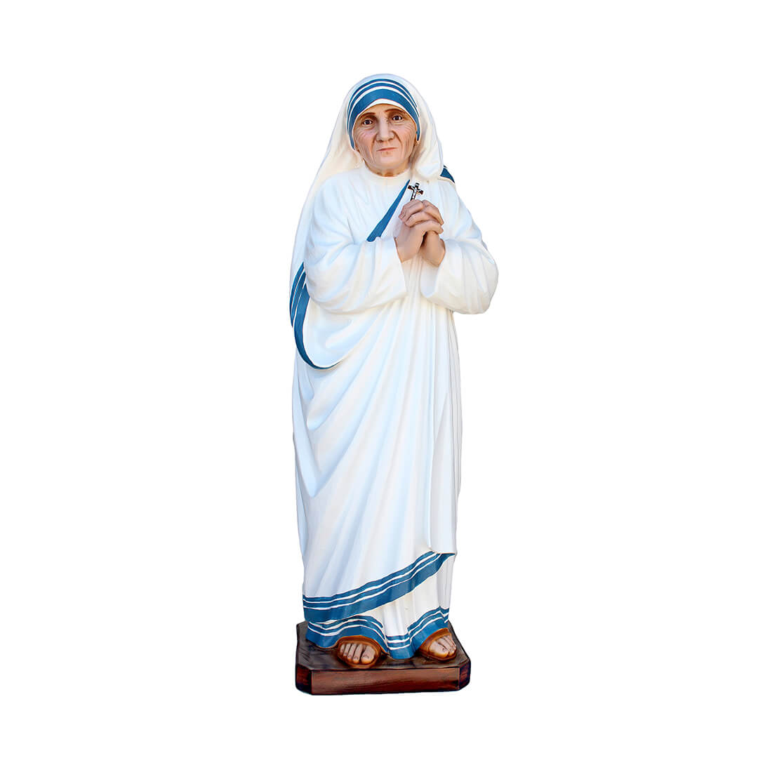 Statua Santa Madre Teresa di Calcutta - 80cm - Lux Dei - Vendita Articoli Religiosi