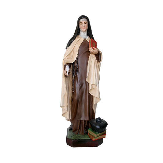 Statua Santa Teresa Avilla - 100cm - Lux Dei - Vendita Articoli Religiosi